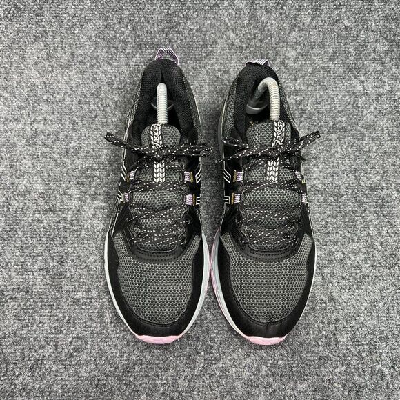 Asics Gel-Venture 8 Running Shoes Womens Size 9.5W Black Athletic Trail Training - Picture 3 of 11